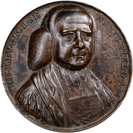 Betts-5251770 Death of George Whitefield Medal