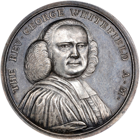 Betts-5271770 Death of George Whitefield Medal