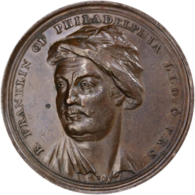 Betts-5471777 B. Franklin of Philadelphia Medal