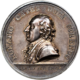 Betts-5571777 Horatio Gates at Saratoga Medal