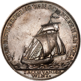 Betts-5741781 Escape of the Dutch Fishing Fleet Medal