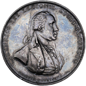 Betts-5751779 Major Henry Lee Battle of Paulus Hook Medal
