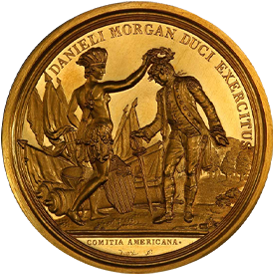 Betts-5931781 Daniel Morgan at Cowpens Medal