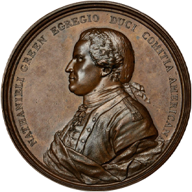 Betts-5971781 Nathanael Greene at Eutaw Springs Medal