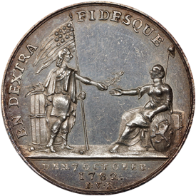 Betts-6061782 Dutch-American Treaty of Commerce Medal