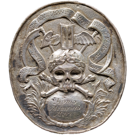 Betts-651687 Curaçao Mortuary Medal