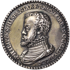 Betts-8Undated (1570) Marriage of Philip II & Anna of Austria Medal