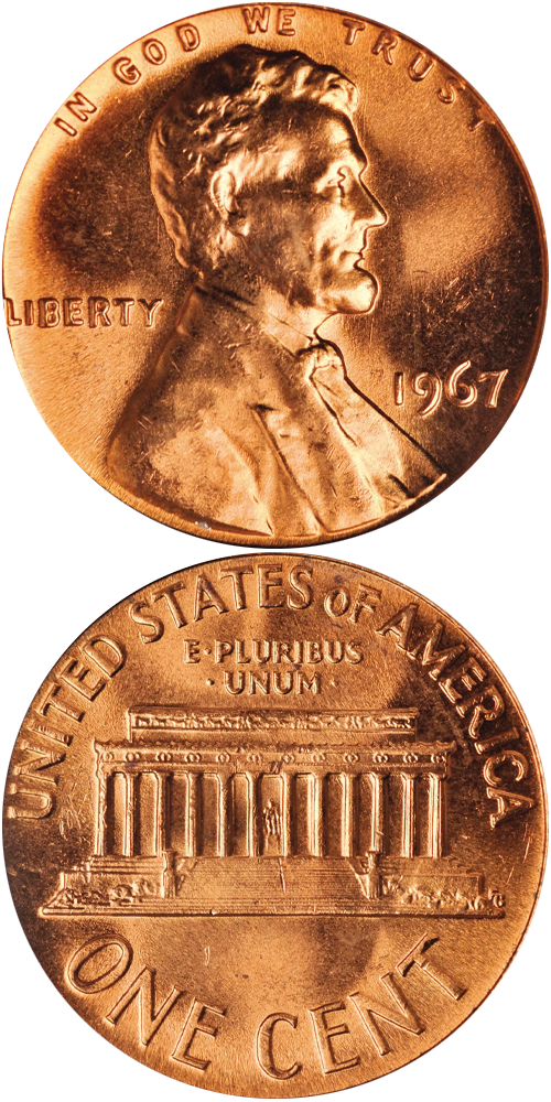 Type 5, Memorial (Bronze) Cent