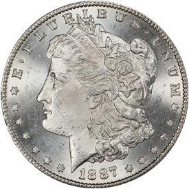 1887-S Morgan Dollar