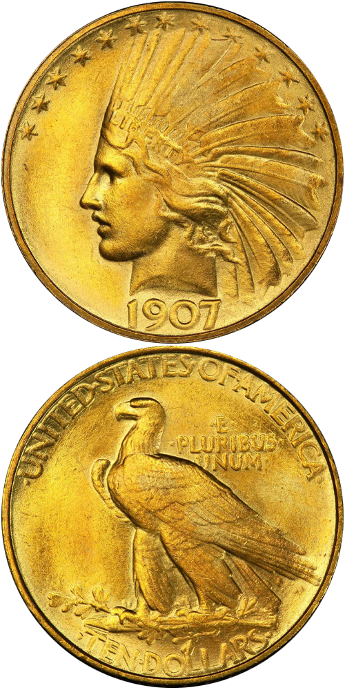 1907 Indian Head Eagle
