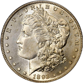 1892-S Morgan Dollar