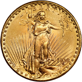 1928 Saint Gaudens Double Eagle