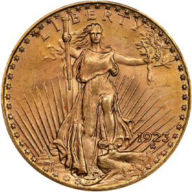 1923 Saint Gaudens Double Eagle