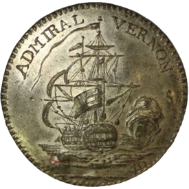 Adams-Chao PB 1-ABetts-1741740 Admiral Vernon at Porto Bello Medal