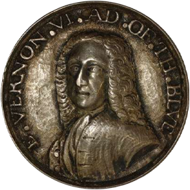 Adams-Chao PBv 2-BBetts-1731739 Admiral Vernon at Porto Bello Medal
