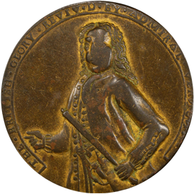 Adams-Chao PBv 30-BBBetts-Unlisted1739 Admiral Vernon, Porto Bello with Vernon's Portrait Alone Medal