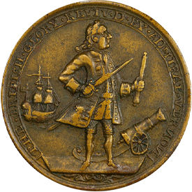 Adams-Chao PBvi 11-PBetts-2381739 Admiral Vernon, Porto Bello Taken with Portrait and Icons Medal