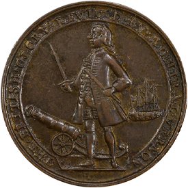 Adams-Chao PBvi 3-CBetts-Unlisted1739 Admiral Vernon, Porto Bello with Icons Medal