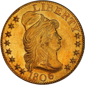 1806 Capped Bust Right Half Eagle