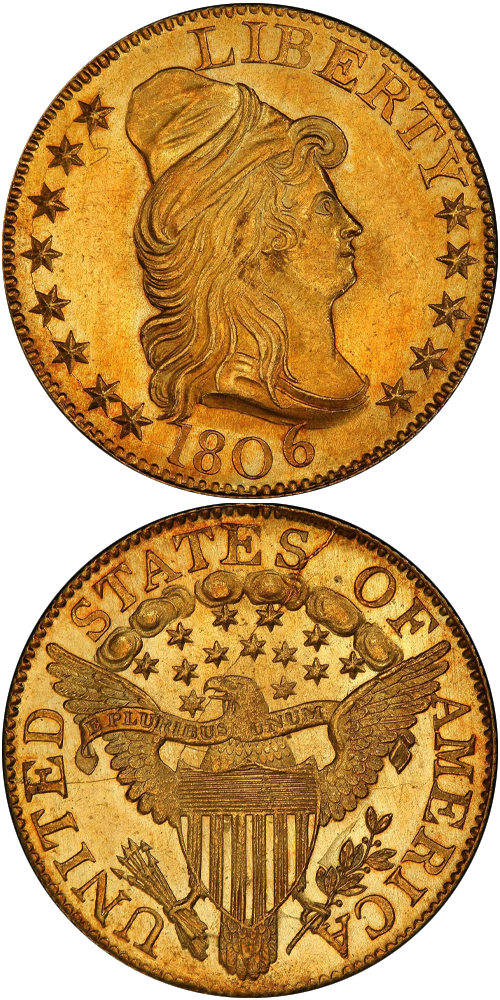 1806 Capped Bust Right Half Eagle