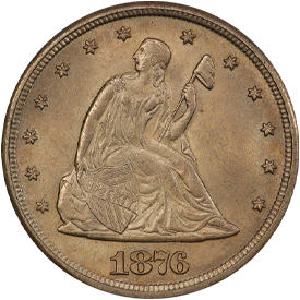 1876-CC Twenty Cent