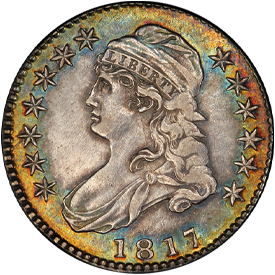 1817/4 Capped Bust Half Dollar