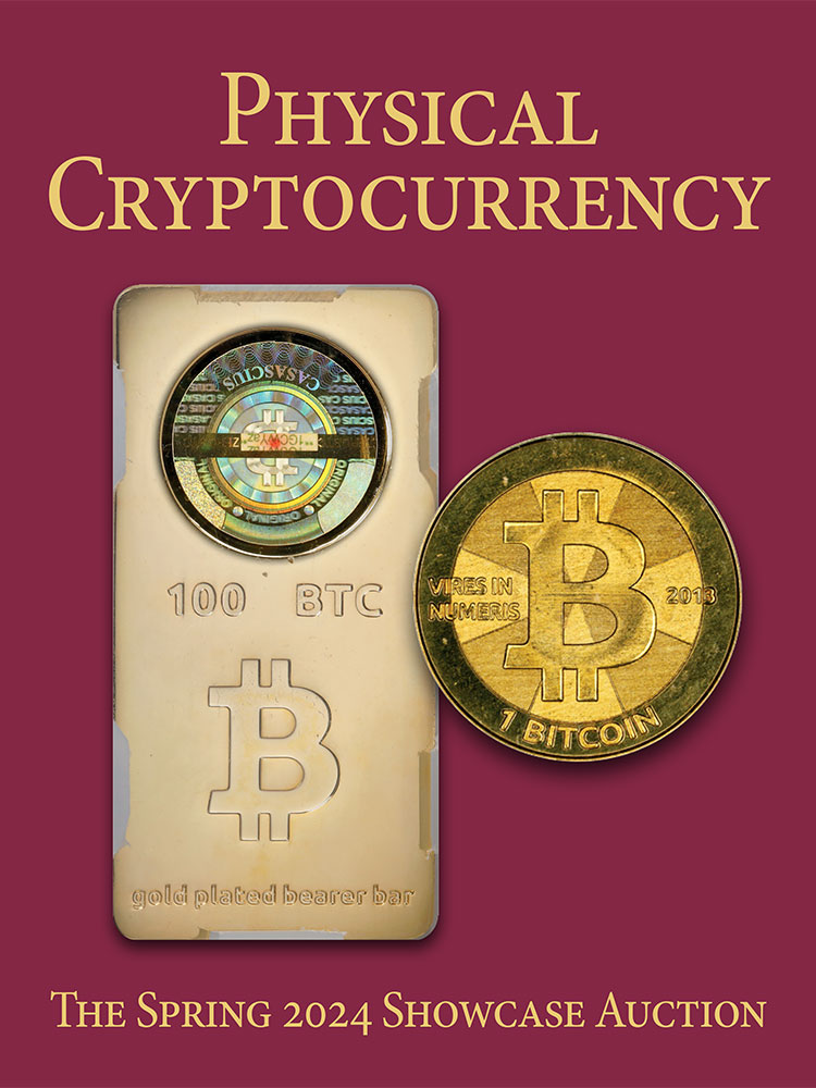 Spring 2024 Auction- Physical Cryptocurrency