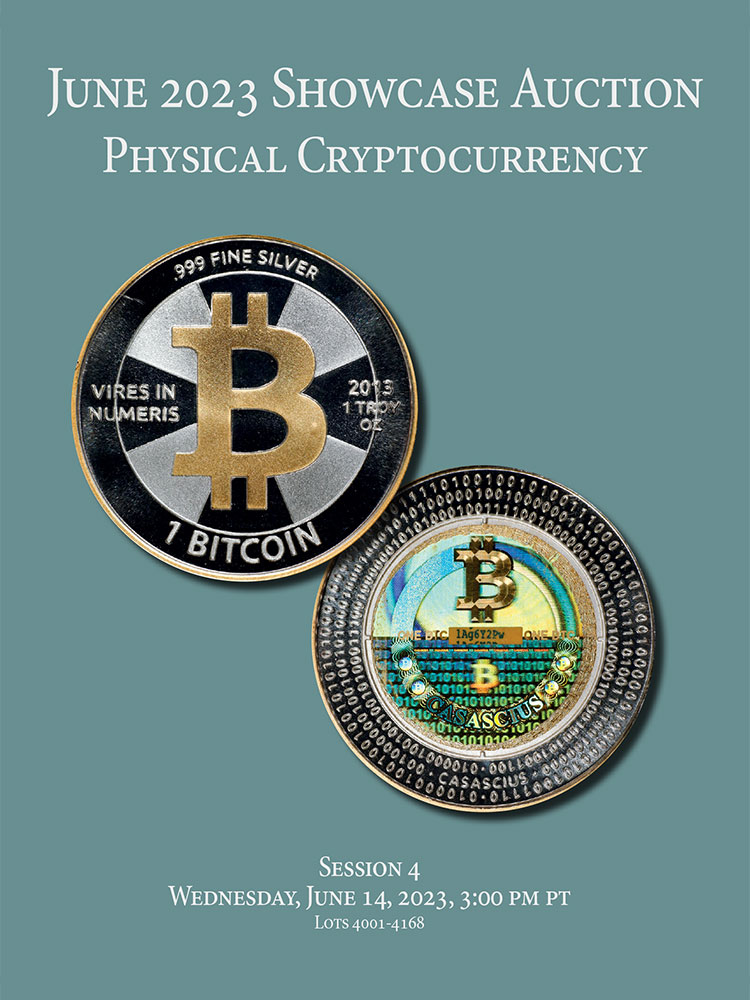 Session 4 - Cryptocurrency - Lots 4001-4168