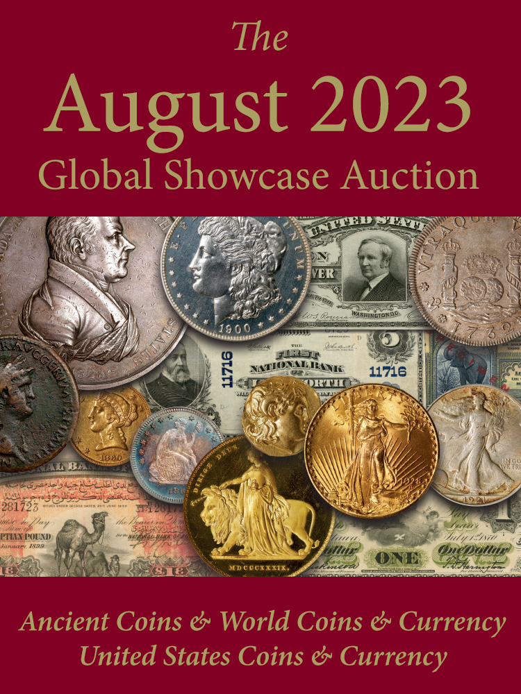 August 2023 Auction - U.S. & World Coins & Currency