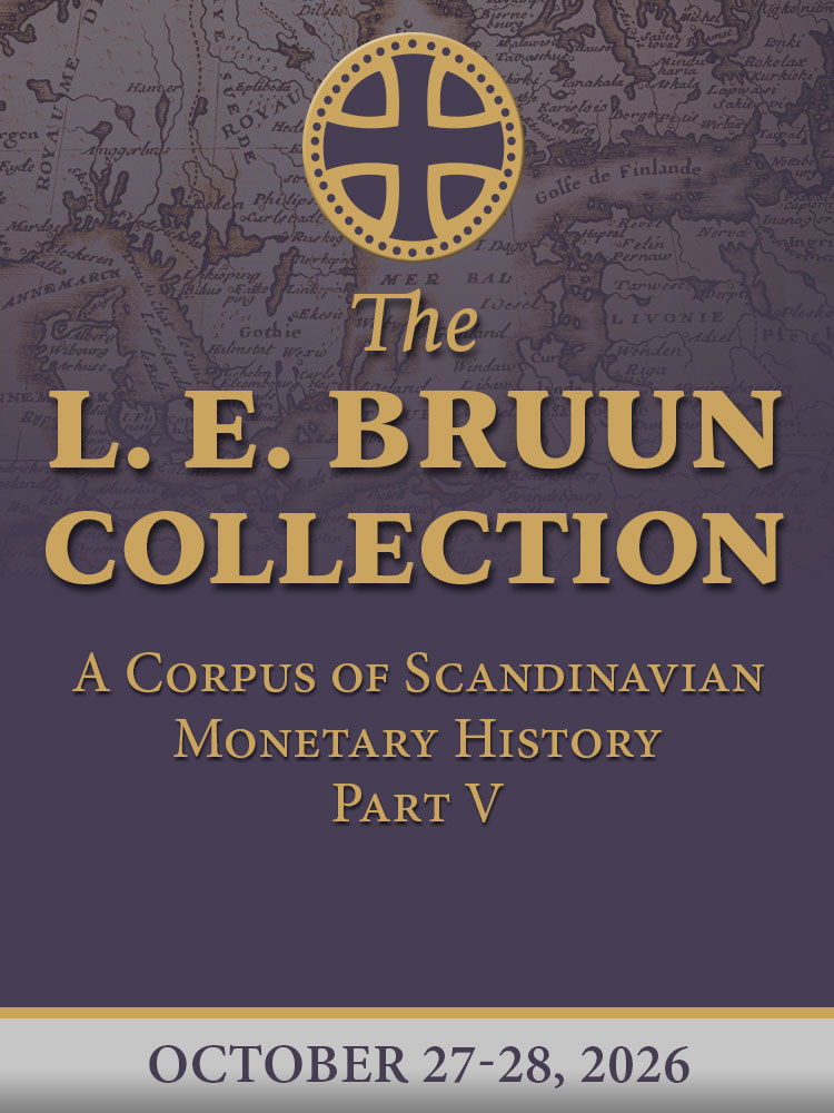 October 2026 The L. E. Bruun Collection A Corpus of Scandinavian Numismatics, Part V