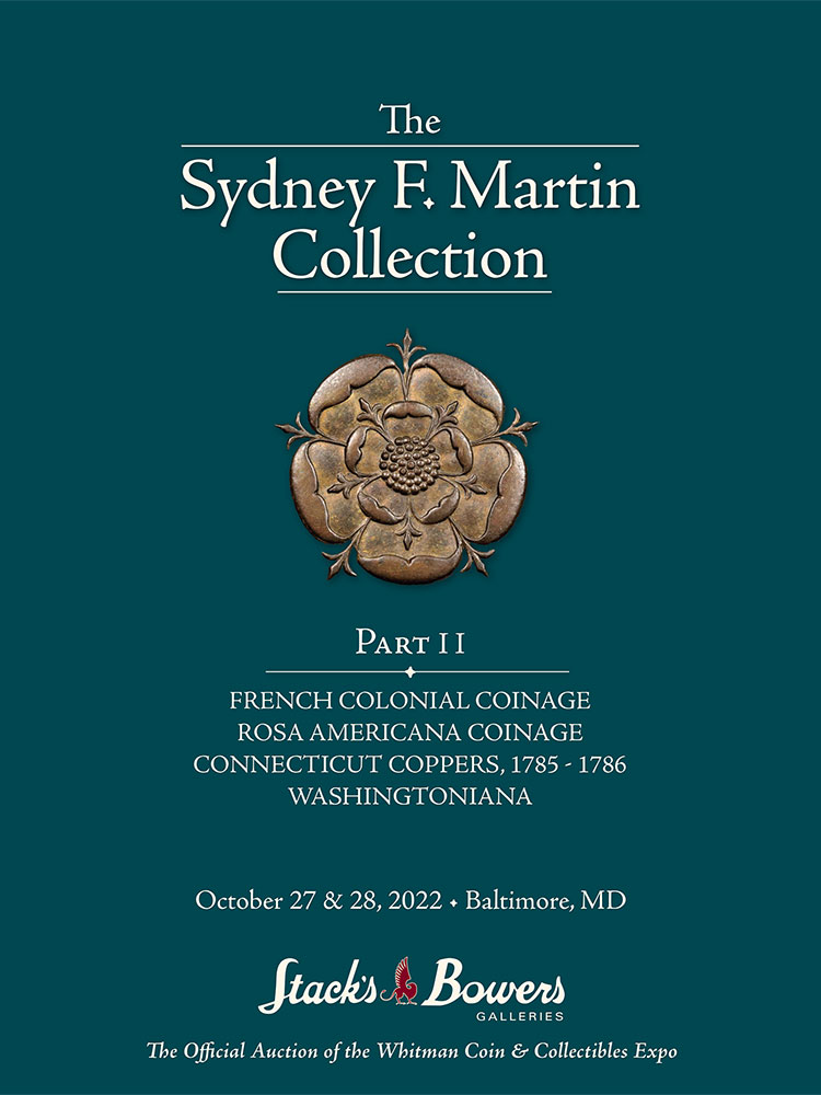 Session 1 - Syd Martin French Colonies, Rosa & CT Coppers 