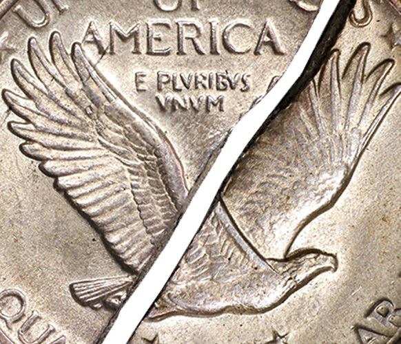 Stack's Bowers Rare Standing Liberty Quarter Error Offered in our