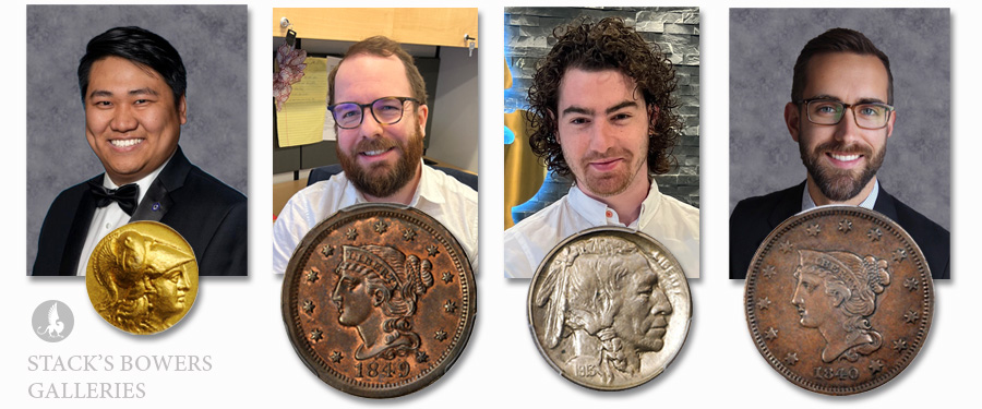 Stack's Bowers  Did You Know That Stack's Bowers Galleries in Boston  Employs Four Numismatists?