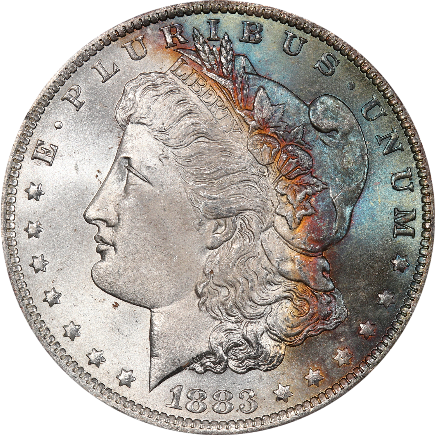 1883 new orleans mint morgan silver dollar