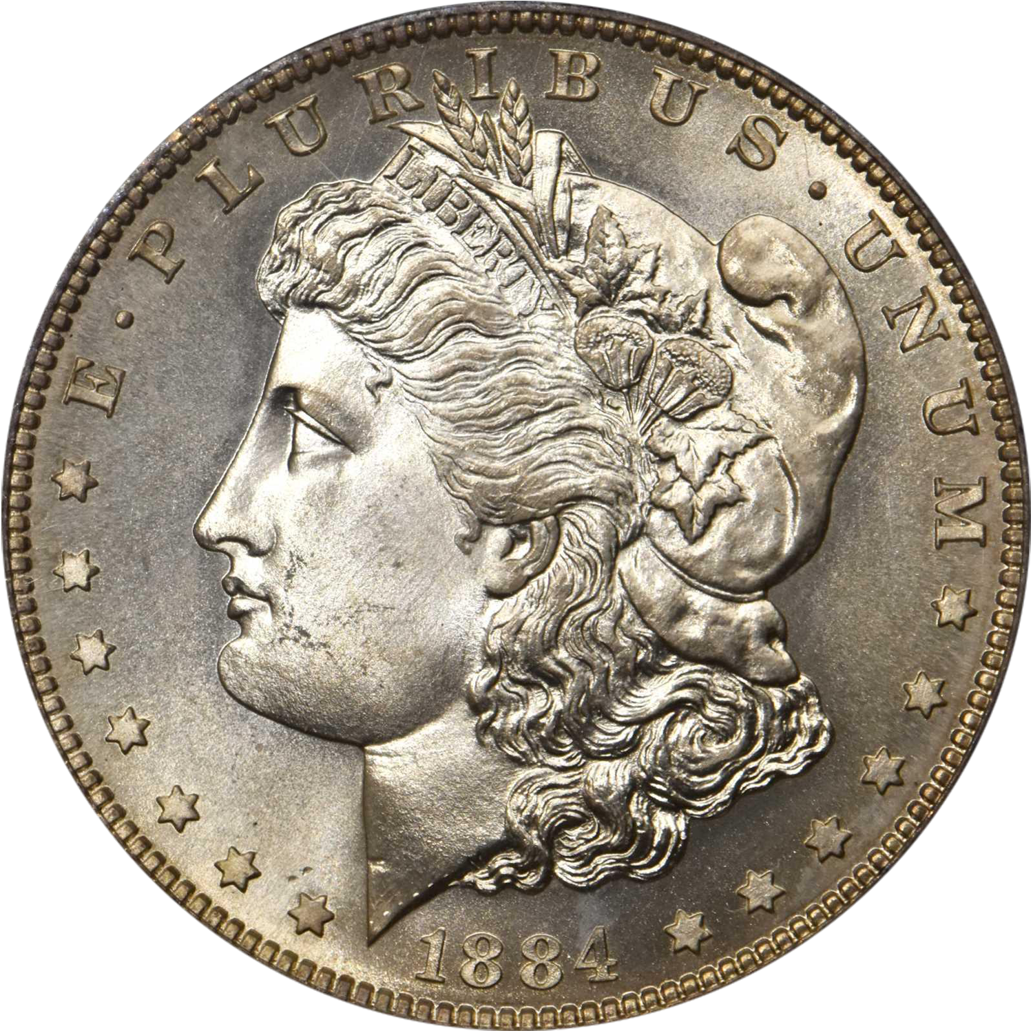 1884 san francisco morgan silver dollar