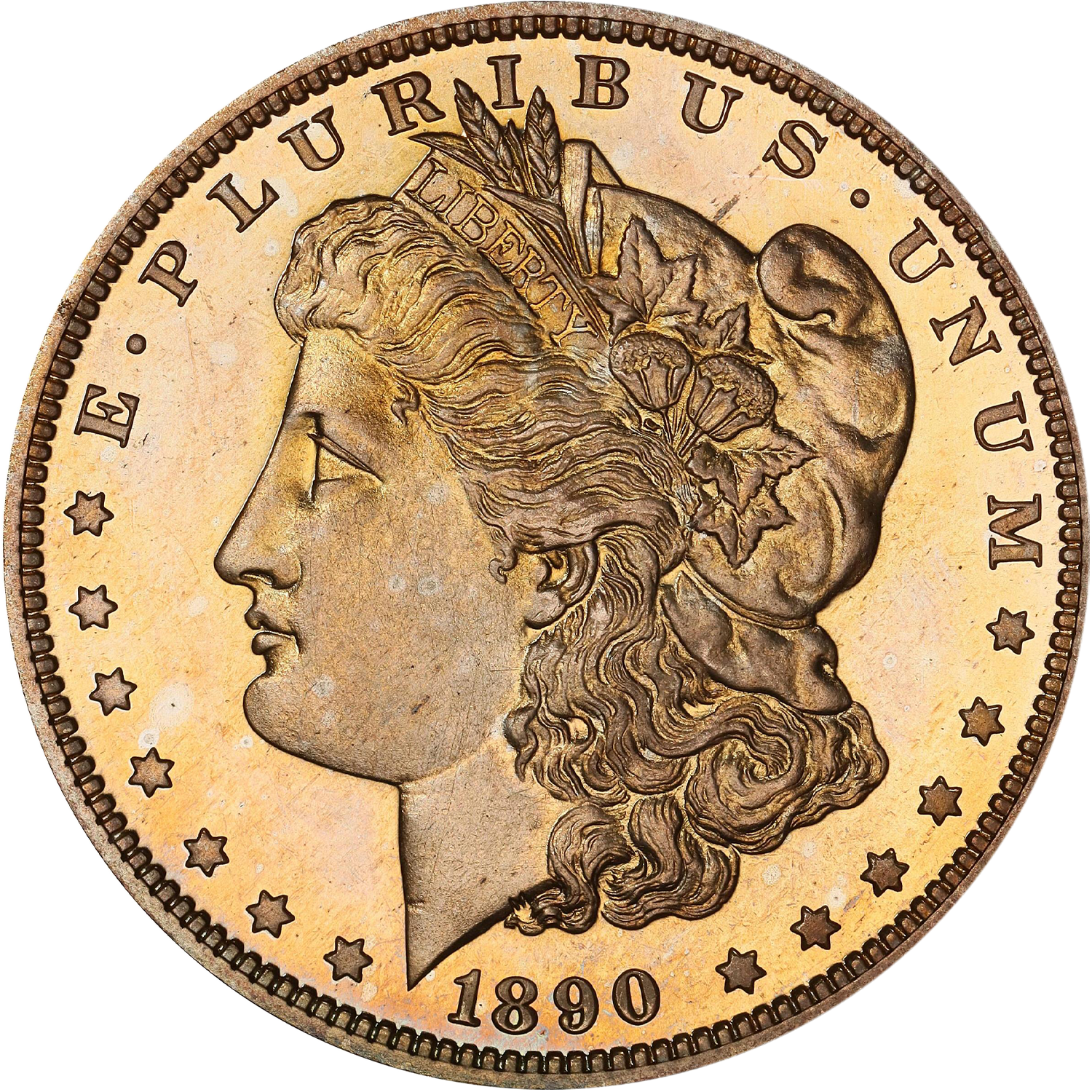 1890 philadelphia mint proof morgan silver dollar value