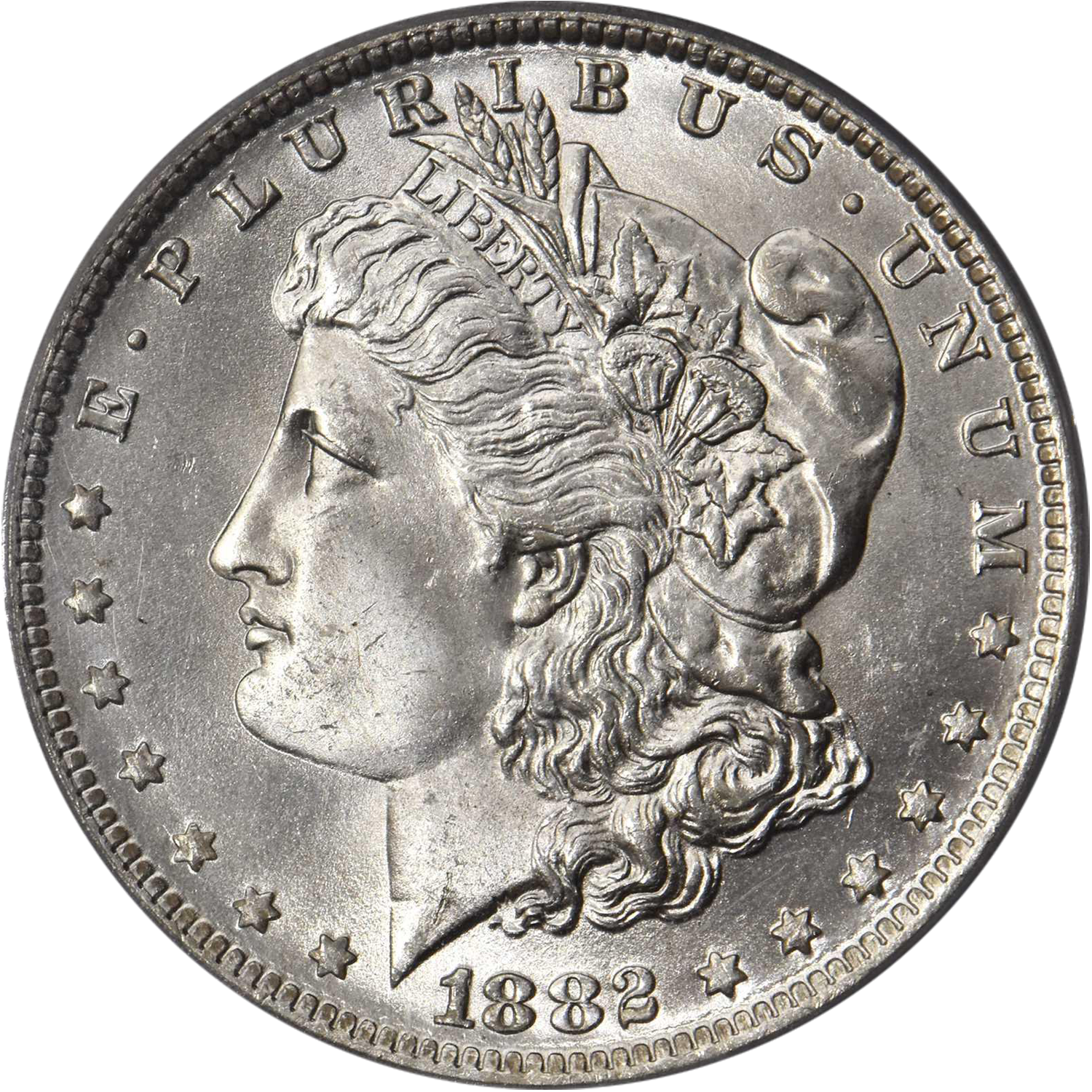1882-o/s morgan silver dollar
