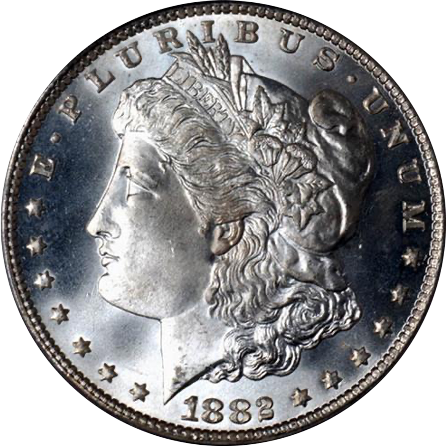 1882 carson city mint morgan silver dollar
