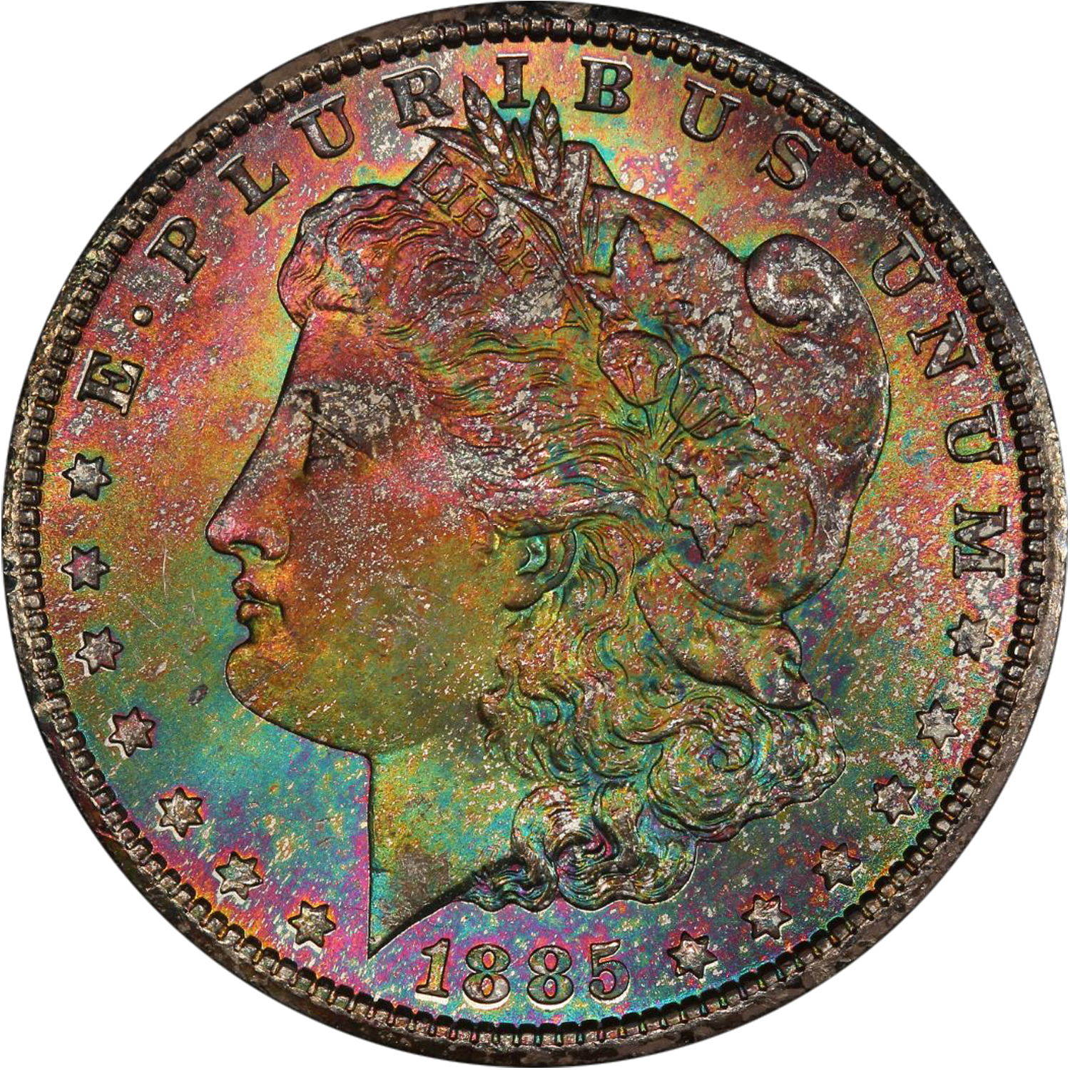 1885 carson city gsa morgan silver dollar