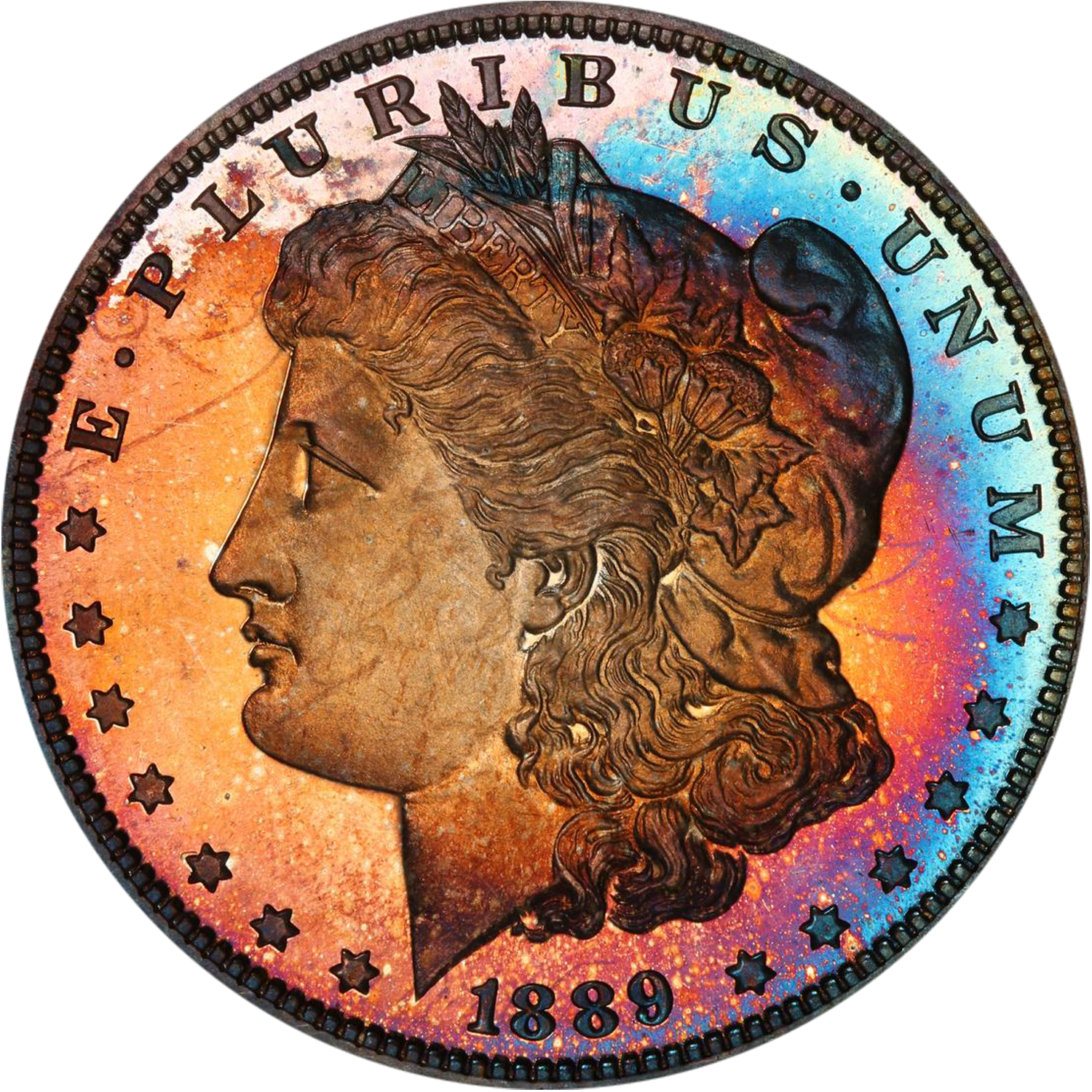 1889 philadelphia mint proof morgan silver dollar value