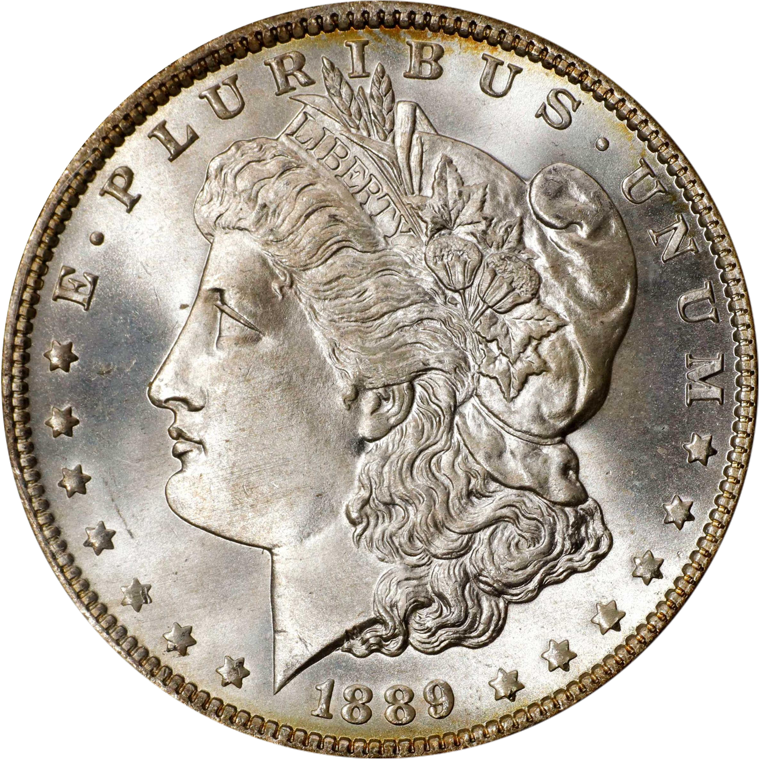 1889 new orleans mint morgan silver dollar value