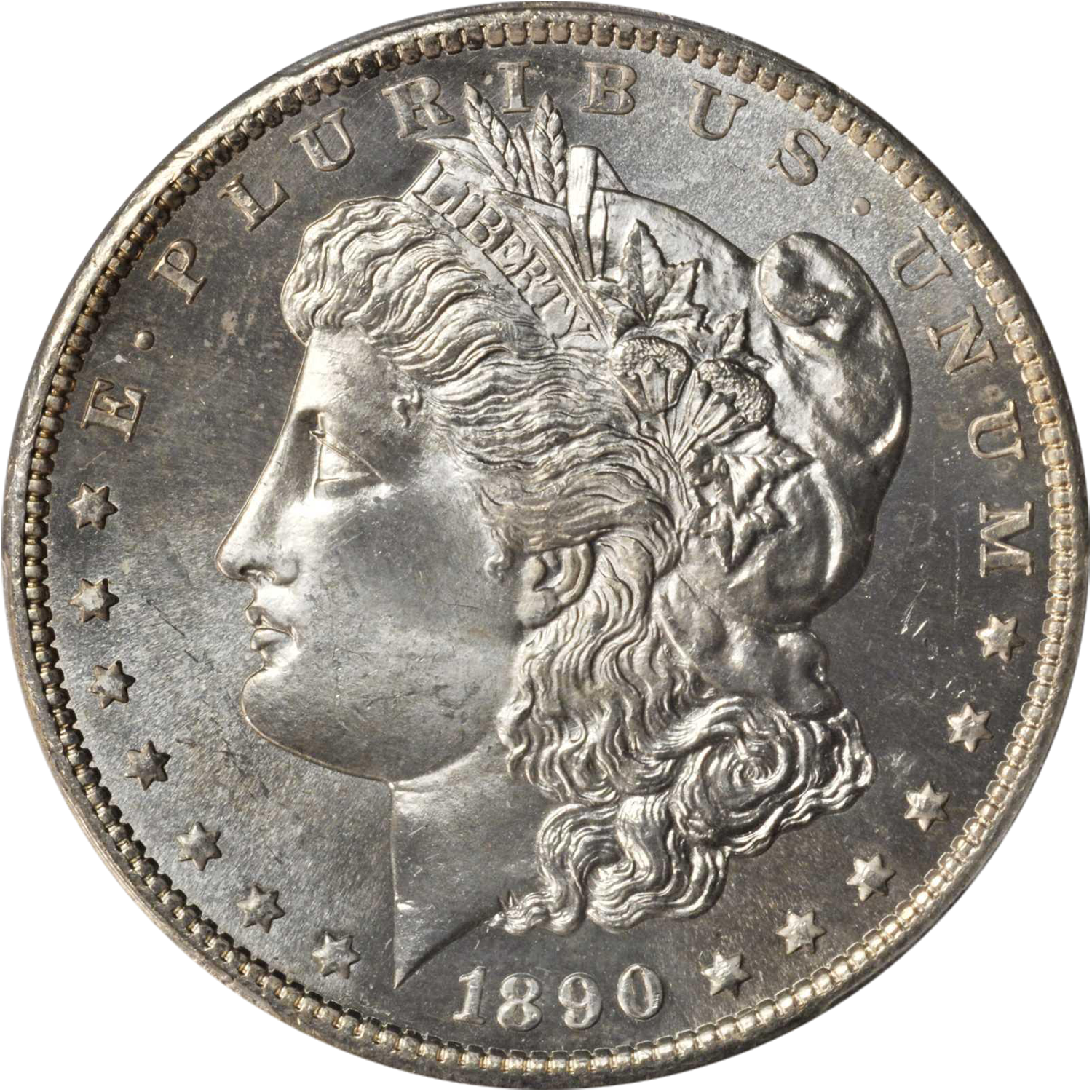 1890 san francisco mint morgan silver dollar value