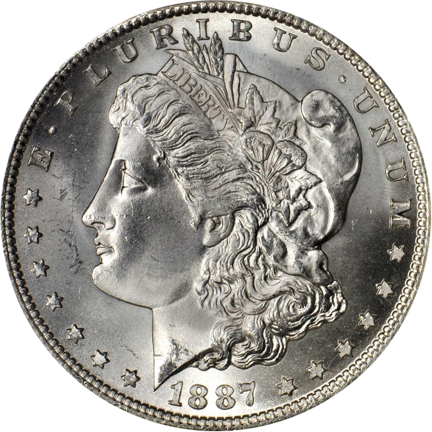 1887 san francisco morgan silver dollar