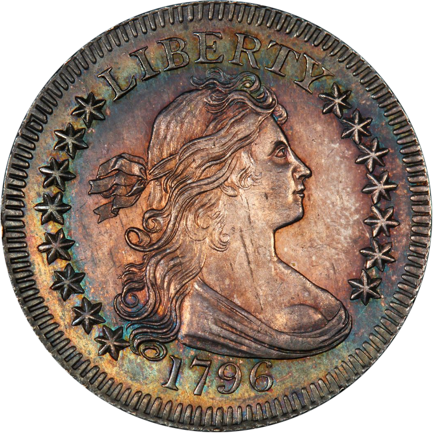 1796 draped bust quarter browning 2 variety