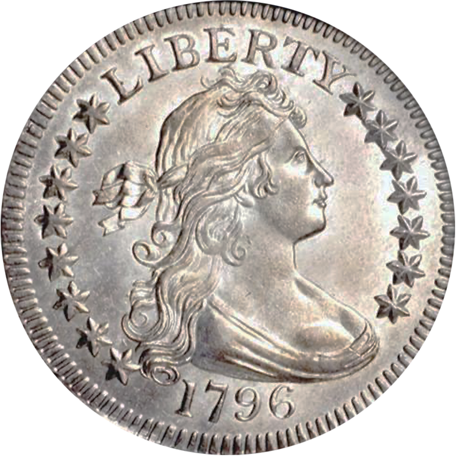 1796 draped bust small eagle quarter