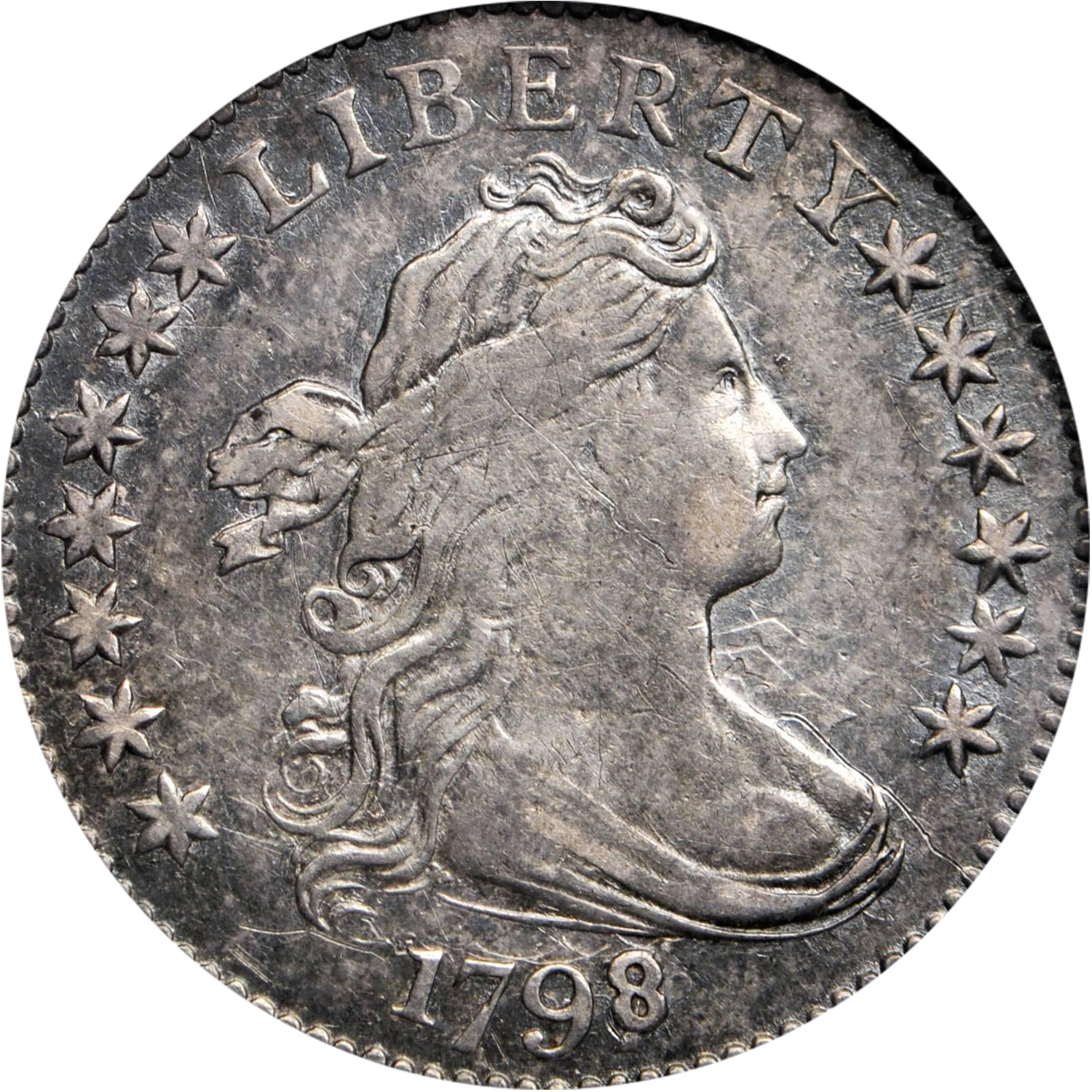 1798/7 draped bust silver dime price guide