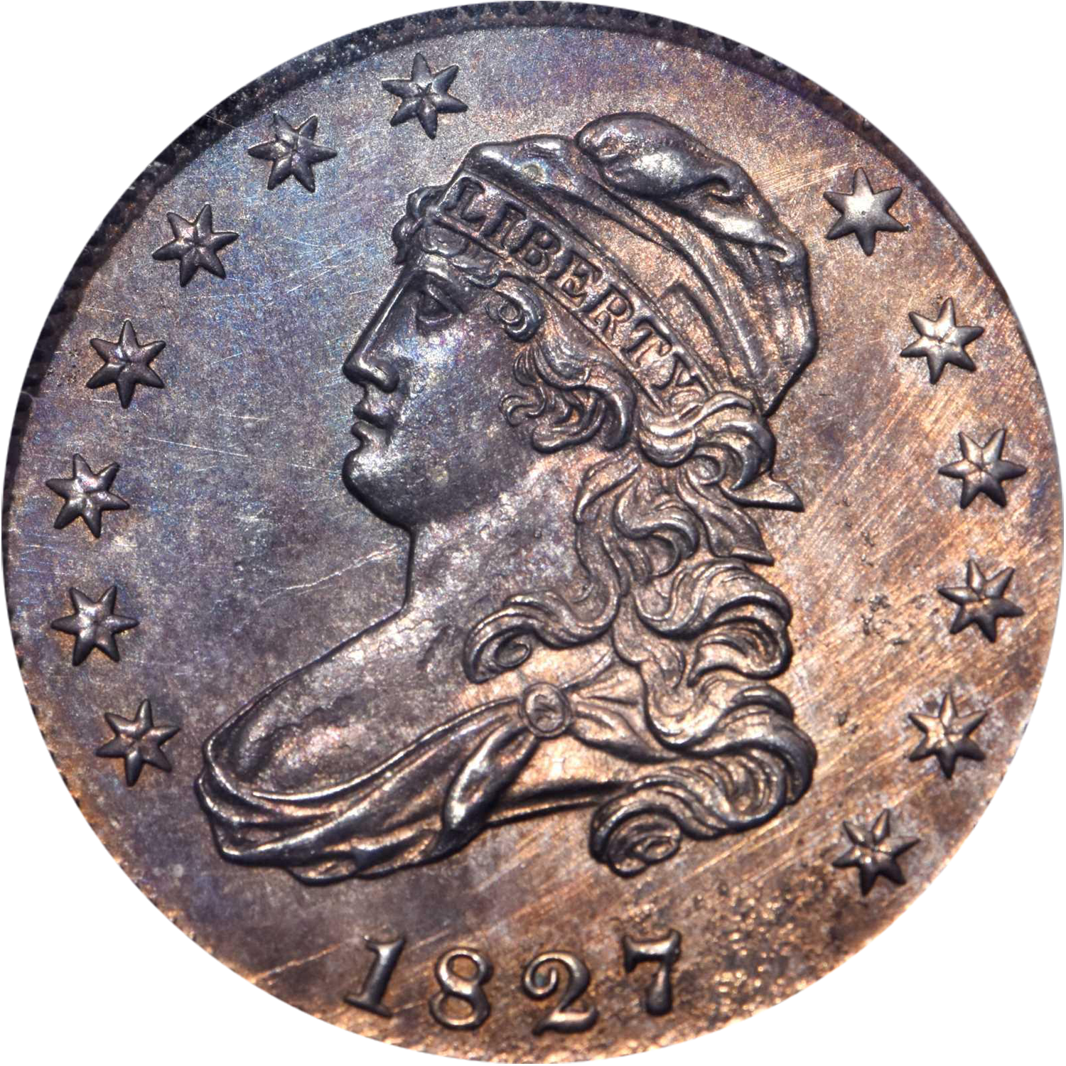 1827/3/2 restrike proof capped bust quarter guide