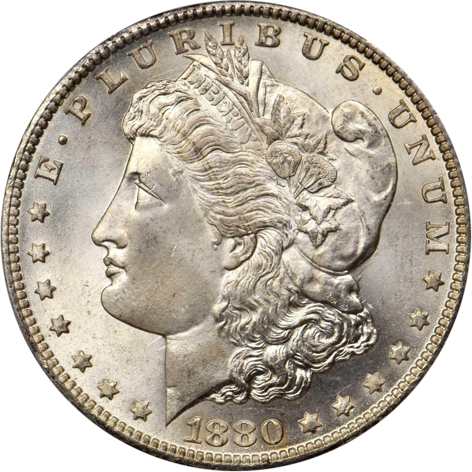 1880-cc reverse of 1878 morgan silver dollar