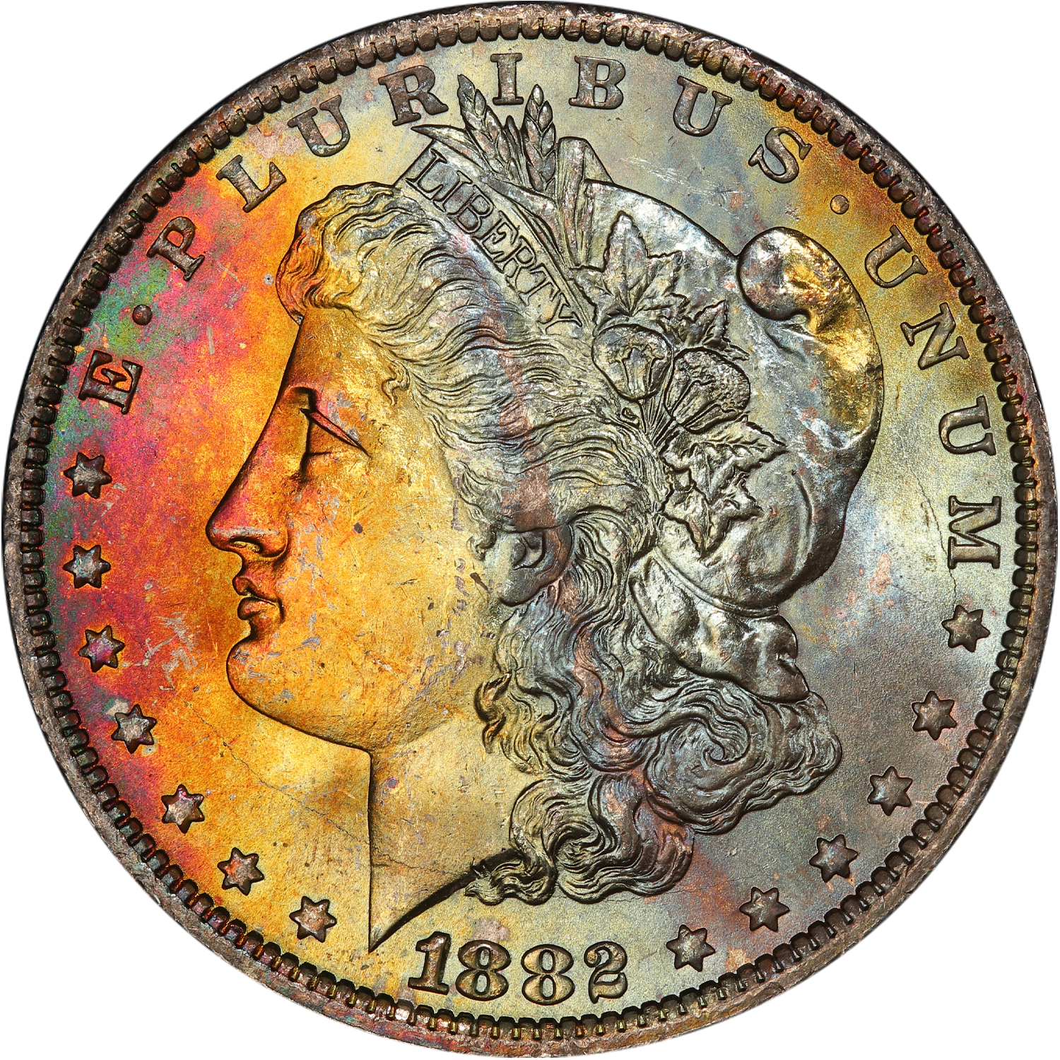 1882 o morgan dollar price guide value