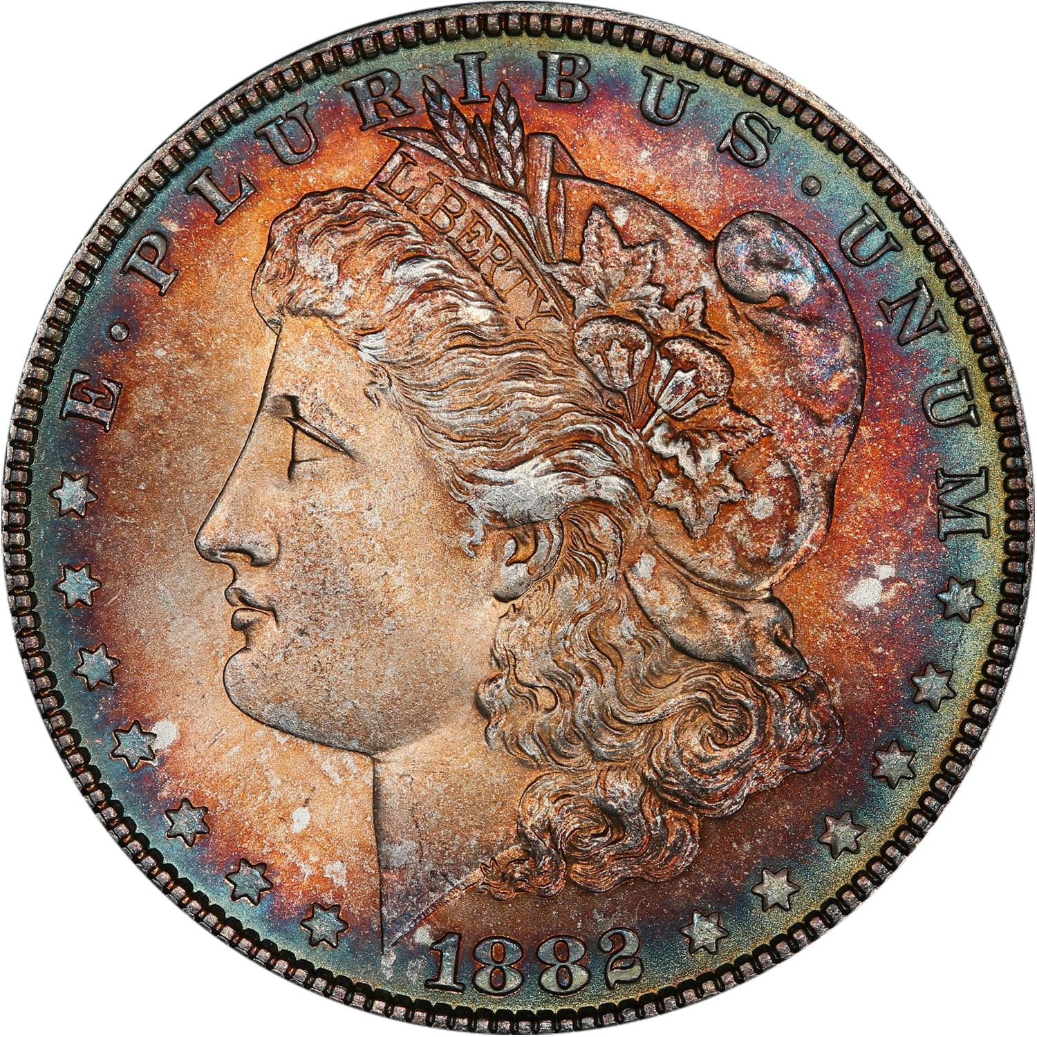 1882 philadelphia morgan dollar price guide value